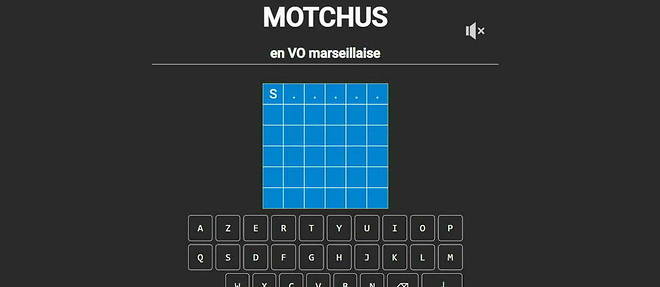 Capture d'ecran de l'interface du jeu << Motchus >>.
