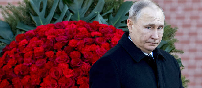 Le president russe Vladimir Poutine lors de la Journee du defenseur de la patrie a Moscou, le 23 fevrier 2018 (photo d'illustration).
