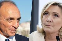 Ce samedi 5 février, Éric Zemmour (Reconquête !) et Marine Le Pen (Rassemblement national) tiennent tous deux un meeting, le premier à Lille, la deuxième à Reims.
