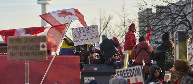 Nouvelles manifestations contre les mesures sanitaires au Canada