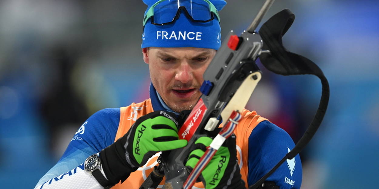 JO de Pékin : l'équipe de France de biathlon décroche l'argent en