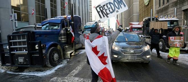 Manifestations anti-mesures sanitaires: la situation a Ottawa "hors de controle", selon son maire