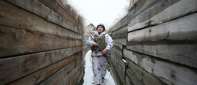 C'est "trop calme" sur la ligne de front en Ukraine