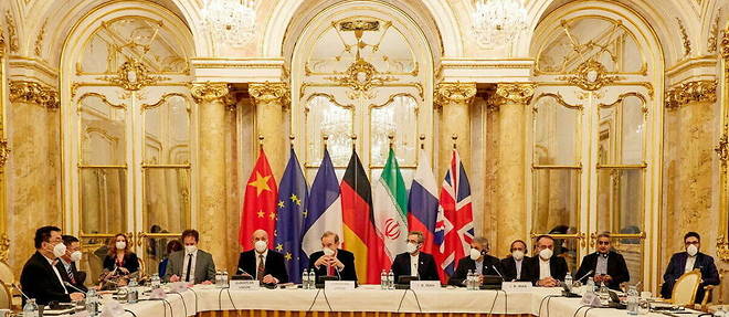 Les negociations sur le nucleaire iranien se tiennent au palais Coburg, a Vienne.

