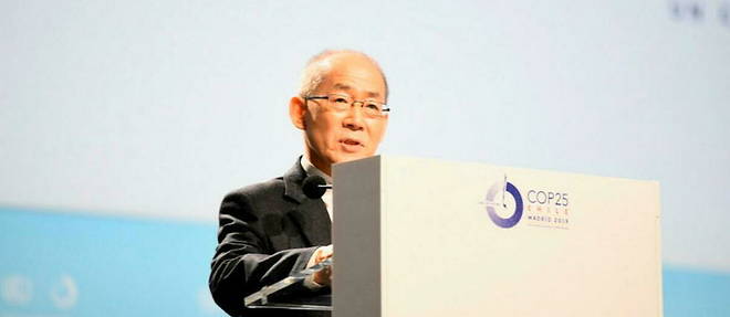 Hoesung Lee, president du Giec, tient un discours alarmant a l'aube d'un nouveau rapport.
