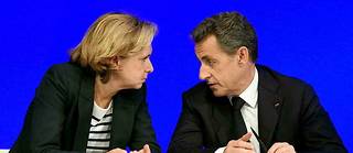 Valérie Pécresse et Nicolas Sarkozy en 2015.
