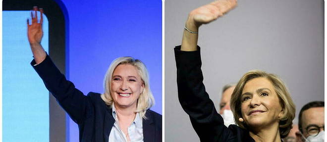 Marine Le Pen et Valerie Pecresse voient s'eloigner certains soutiens.
