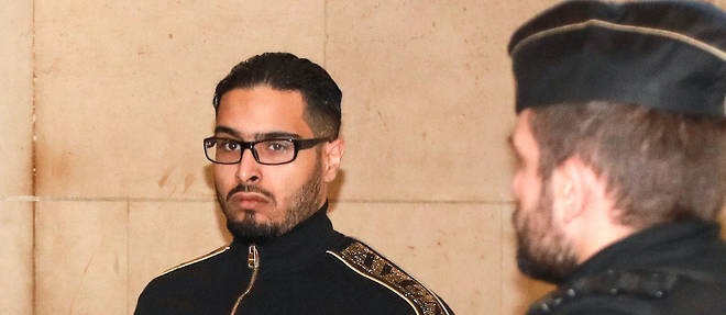 Jawad Bendaoud lors de son proces en appel le 21 novembre 2018.
