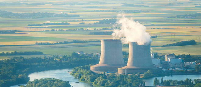 La centrale nucleaire de Saint-Laurent, sur les bords de Loire.

