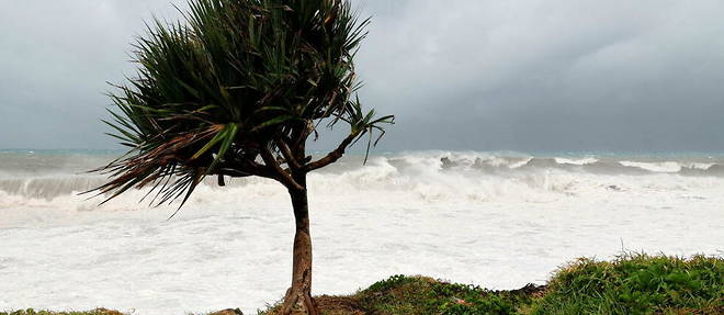 C'est la deuxieme fois en quelques semaines que l'ile est touchee par un cyclone.
