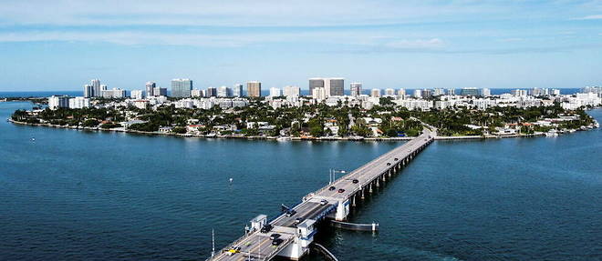 L'accident a eu lieu a Miami Beach, samedi.
