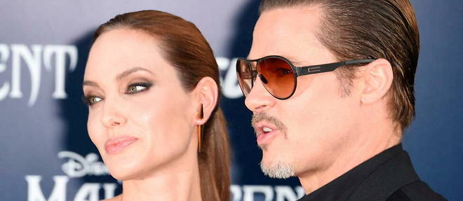 Angelina Jolie et Brad Pitt le 28 mai 2014, le couple a annonce son divorce en 2016.
