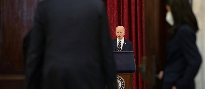 Biden va tacher de remonter le moral de l'Amerique avec son premier discours sur l'etat de l'Union