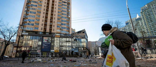 A Kiev, lundi 28 fevrier. 
