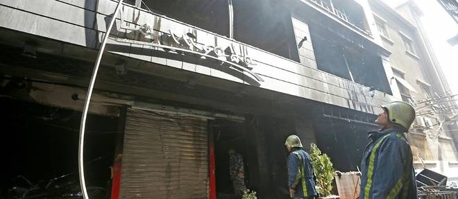 Syrie: l'incendie d'un centre commercial fait 11 morts a Damas