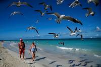 Des vacanciers russes dans l'expectative &agrave; Cuba, qui craint les cons&eacute;quences sur le tourisme