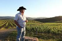 Pierre Seillan, créateur du vin Vérité, Sonoma Valley, Californie.
