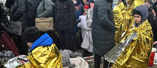 Ukraine: le seuil des deux millions de refugies franchi "aujourd'hui ou demain", selon l'ONU
