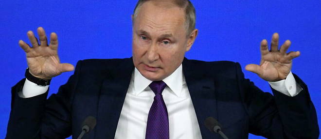 Vladimir Poutine, le 23 decembre 2021.
