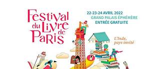 L'affiche du Festival du livre de Paris, du 22 au 24 avril 2022.
