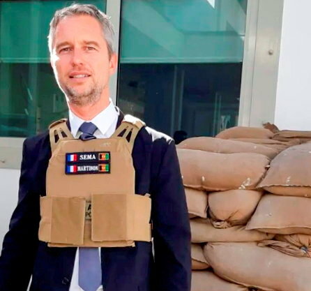 
        David Martinon Ambassadeur de France en Afghanistan.