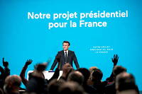 Emmanuel Macron juge << essentiel >> de creer un metavers europeen.
