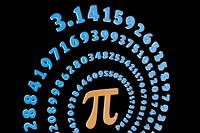Le nombre Pi, ou constante d'Archimède.
