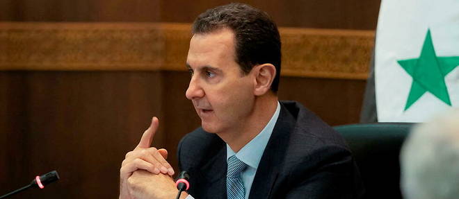 Le president syrien Bachar el-Assad.
