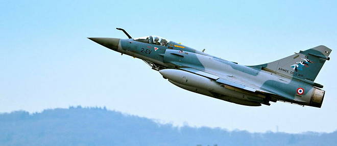 Un Mirage 2000 en plein vol le 13 mars (photo d'illustration).
