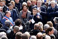 Macron attaque le &quot;tandem d'extr&ecirc;me droite&quot; Le Pen-Zemmour