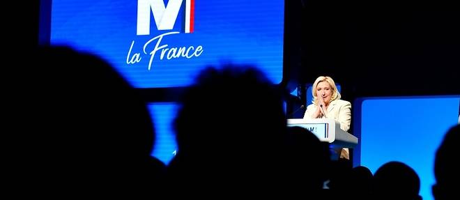 Institutions, immigration: Le Pen rompt avec l'egalite et l'Etat de droit