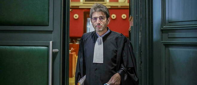 Thomas Bidnic, le 6 juillet 2021, au proces de Moufide Bouchibi, a Bordeaux. 
