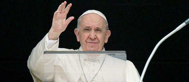 Le pape Francois le 27 mars 2022.
