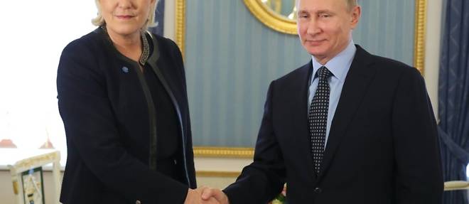 Le Pen veut faire oublier sa proximite avec Poutine