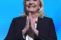Marine Le Pen au second tour appelle &agrave; &quot;l'alternance&quot;