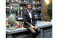 Matteo di Ienno, aux manettes du bar-restaurant Locale, à Florence. 
