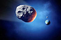 CNEOS 2014-01-08 s'est écrasée en janvier 2014 sur Terre (photo d'illustration).
