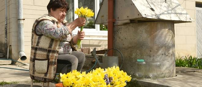 Dans l'Ukraine en guerre, le printemps prend des couleurs patriotiques