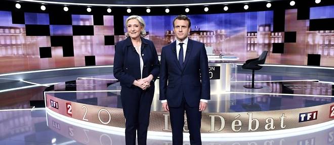 Presidentielle: derniere ligne droite, le debat Macron-Le Pen en ligne de mire