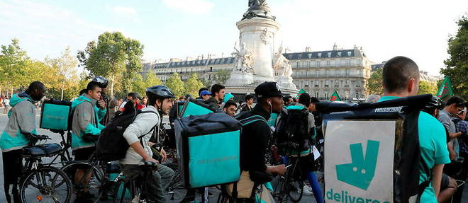 Procès Deliveroo : le tribunal de Paris inflige une amende de 375 000 euros  à la plateforme - Le Point