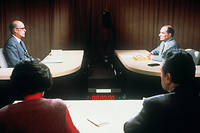 Le débat du 5 mai 1981 entre Valéry Giscard d'Estaing, président sortant, et François Mitterrand. Le tout arbitré par Michèle Cotta et Jean Boissonnat.
