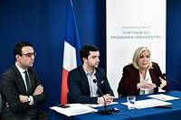 Autour de Marine Le Pen, technos, famille et ralli&eacute;s