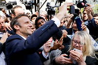 Pr&eacute;sidentielle&nbsp;: &agrave; Saint-Denis, Macron en terre insoumise
