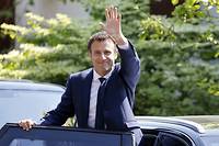 Macron &agrave; Cergy pour son 1er d&eacute;placement depuis sa r&eacute;&eacute;lection