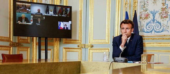 Le Conseil constitutionnel a proclame la reelection d'Emmanuel Macron, mercredi 27 avril. 

