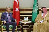 Erdogan en Arabie saoudite, une premi&egrave;re depuis l'affaire Khashoggi