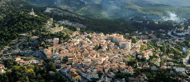The drama took place in Allauch, near Marseille (illustration).