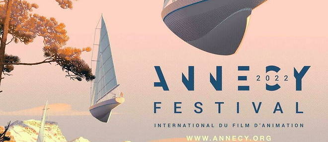 L'affiche du Festival international du film d'animation d'Annecy 2022

