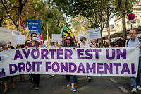 Partout dans le monde, en France comme en Amerique, les femmes se battent pour maintenir le droit a l'avortement. (Photo d'illustration)
