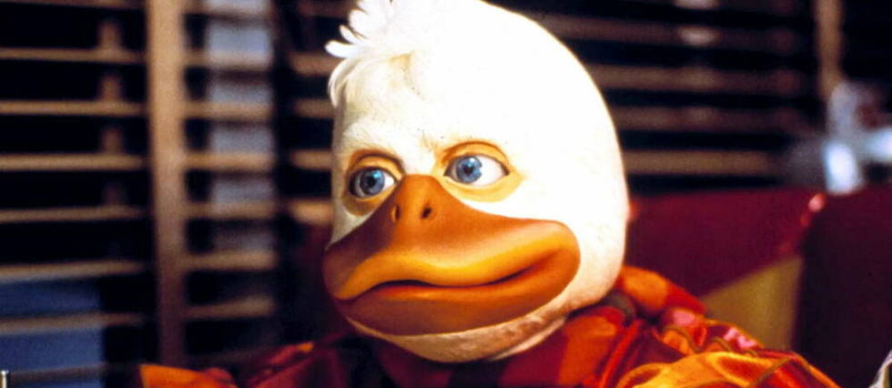  Howard the Duck , de Willard Huyk : l'adaptation maudite d'un comic book Marvel, produite par George Lucas en 1986.
